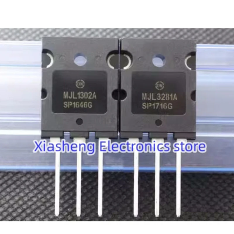 New Original 1Pair MJL1302A + MJL3281A TO-264 Fever Audio Amplifier Transistor Good Quality