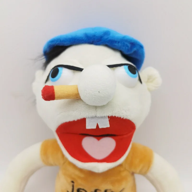 대형 제피 보이 손 인형 봉제 장난감, 탈착식 어린이 부드러운 인형, 토크쇼 파티 소품 인형, 어린이 선물, 40cm