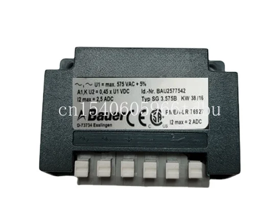 Typ SG 3.575B BAU2577542 U1=max.575VAC+5% Rectifier Domestic Bauer