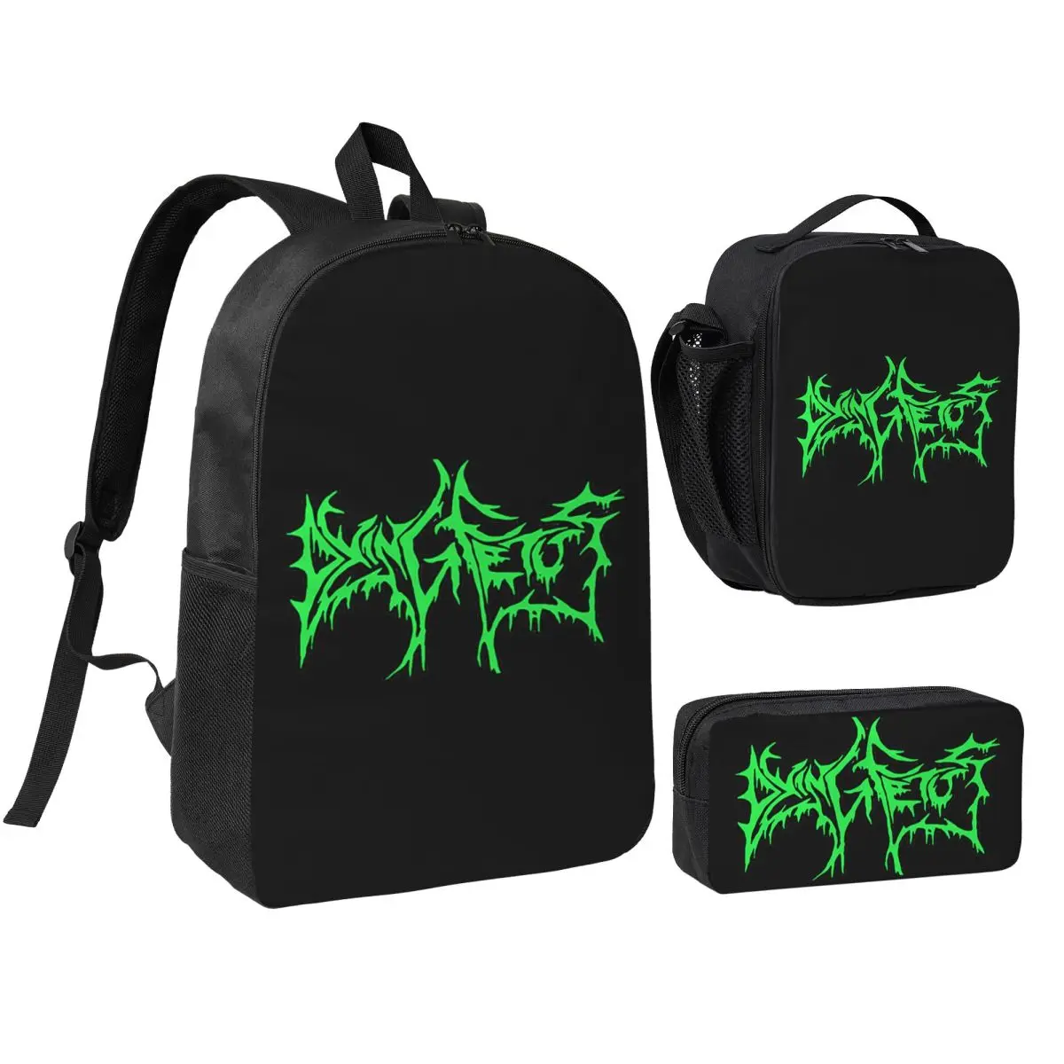 

Dying Fetus Backpack Boys Girls BookBag School Bag Shoulder Bags 3ps Insulated Lunch Bag Pencil Case