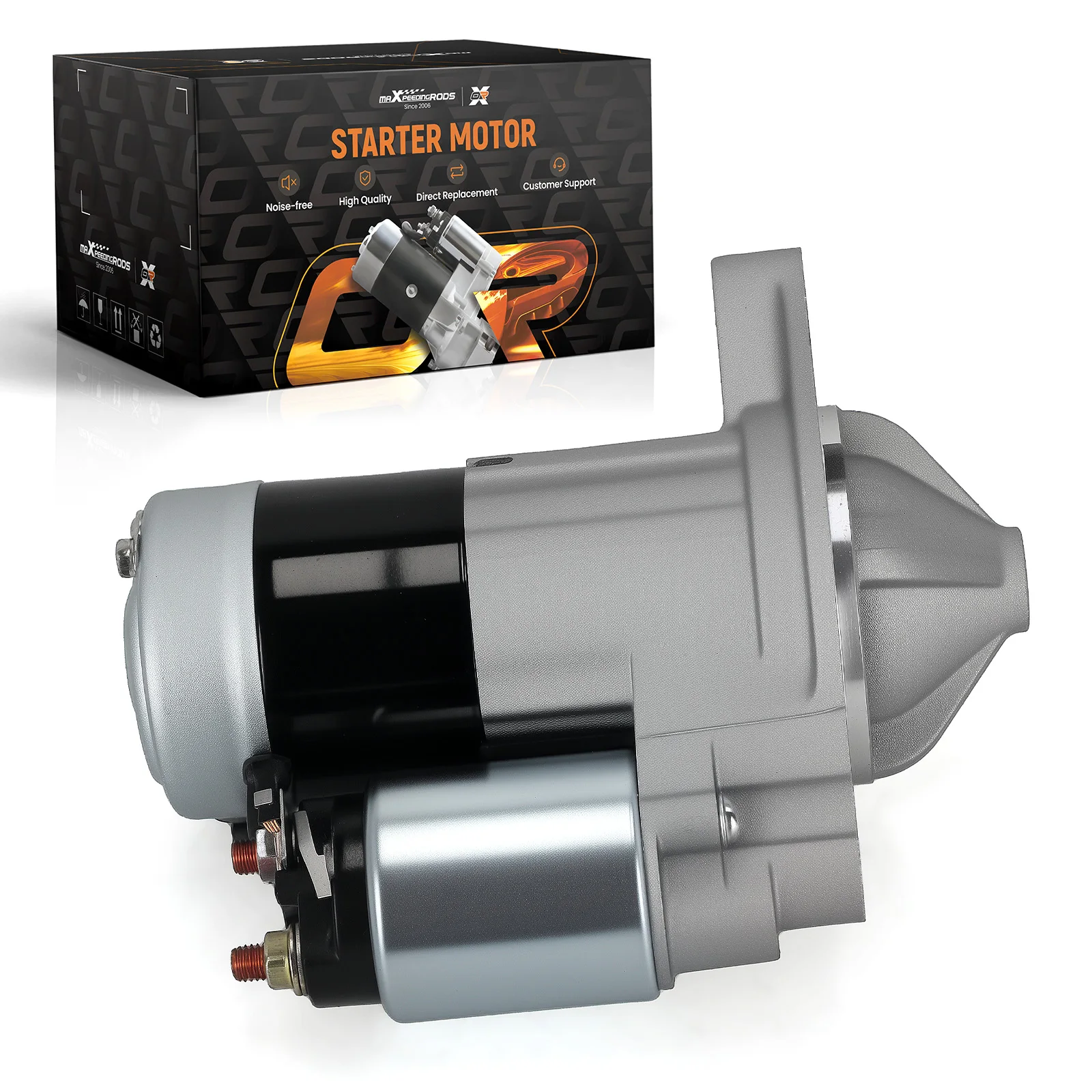 10 Teeth Starter Motor for JEEP Wrangler 4.0L 2003-2006 for 56041012AE 12V for SMT0361