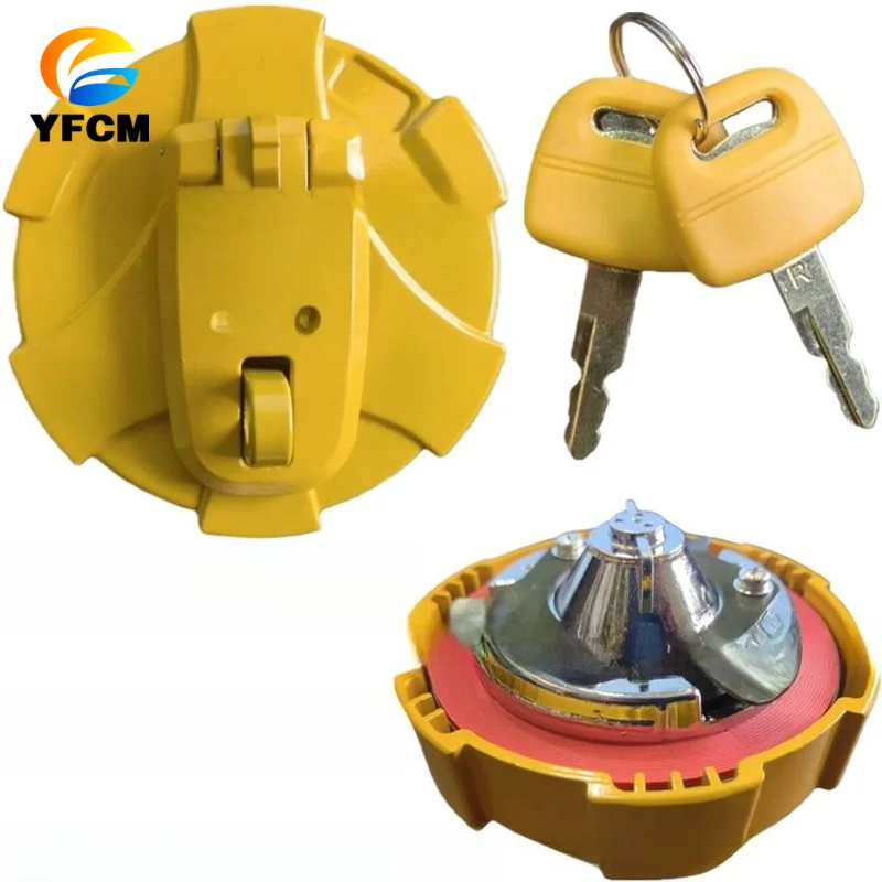 Excavator Parts 31M9-02130 Diesel Fuel Tank Cap for Hyundai Excavator R-9 R210-9 R215VS