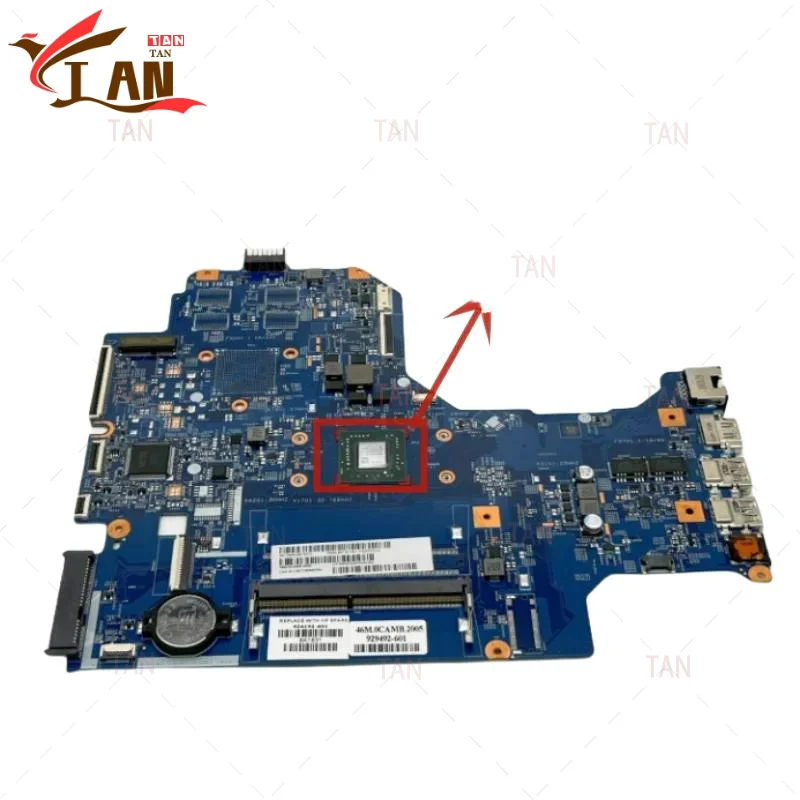 

16892-2 для ноутбука HP 17-AK, материнская плата 926190-601 929490-601 с процессором A9-9420, материнская плата DDR4, 100% тестирование, быстрая доставка TT