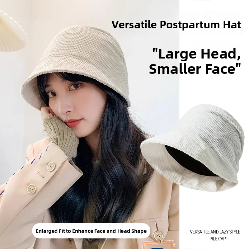 Maternity Winter Hat Women's Warmth Protection Headscarf Chemotherapy Special Cap Versatile Fisherman Style Foldable Knitted ...