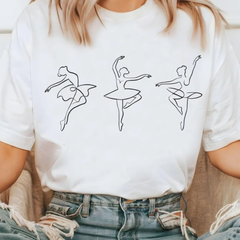

Gift for Women Dancer Ballerina T-shirt and With Ballet Shirt for Dancer Dance Teacher Gift Dance Mom Sweater Gift for Dancers