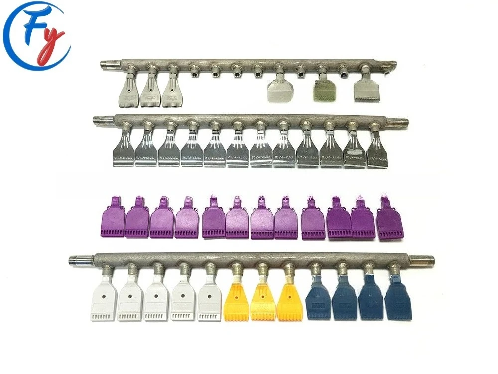 Stainless Steel 70cm 12 Holes Integrated Compressed Air Nozzle Connector Industrial Blow Dry Nozzle Spray Rod