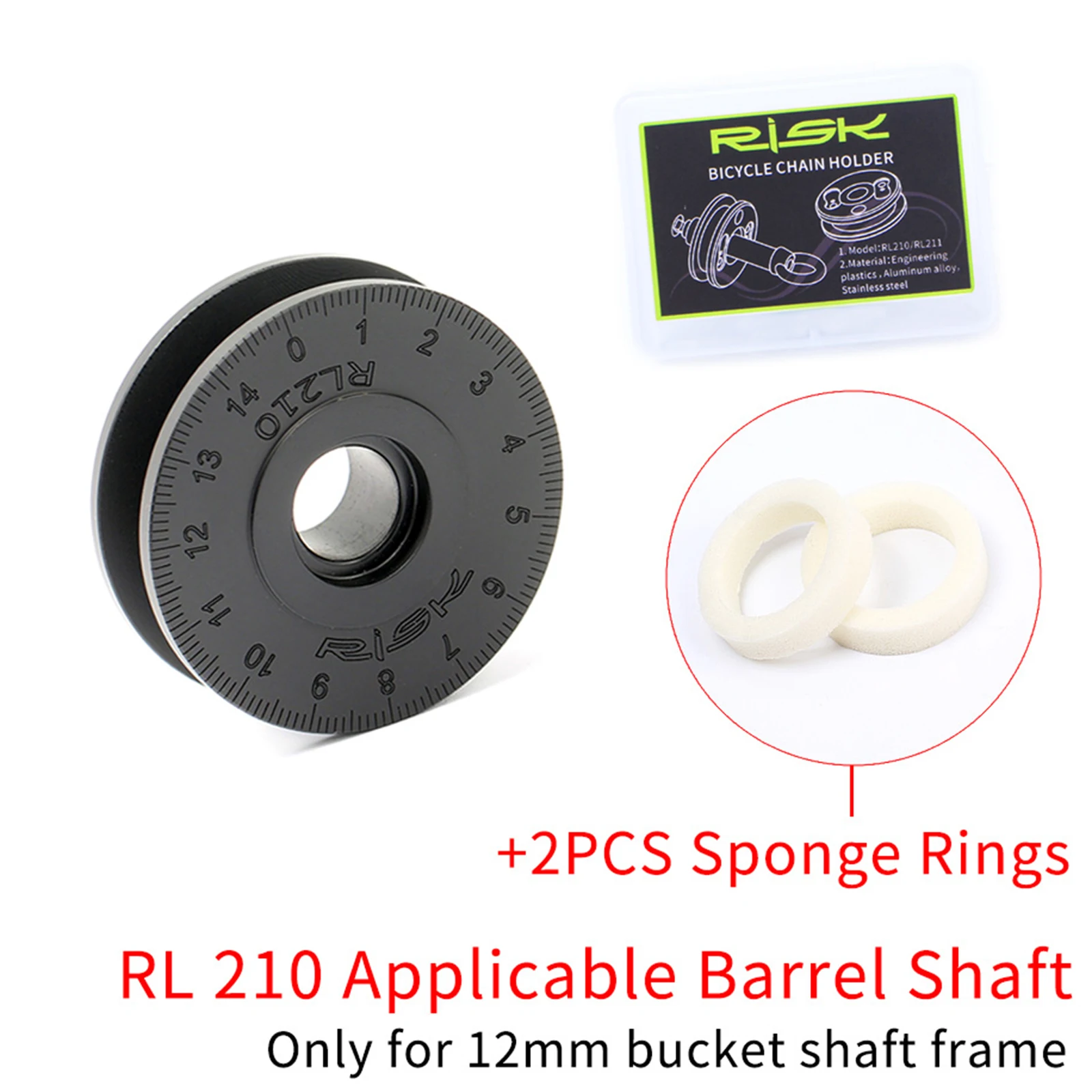 Bicycle Dummy Hub Bike Chain Keeper Holder Through Axle Quick Release Hub Bike Workstand Parts Repair Kit for Bike Washing
