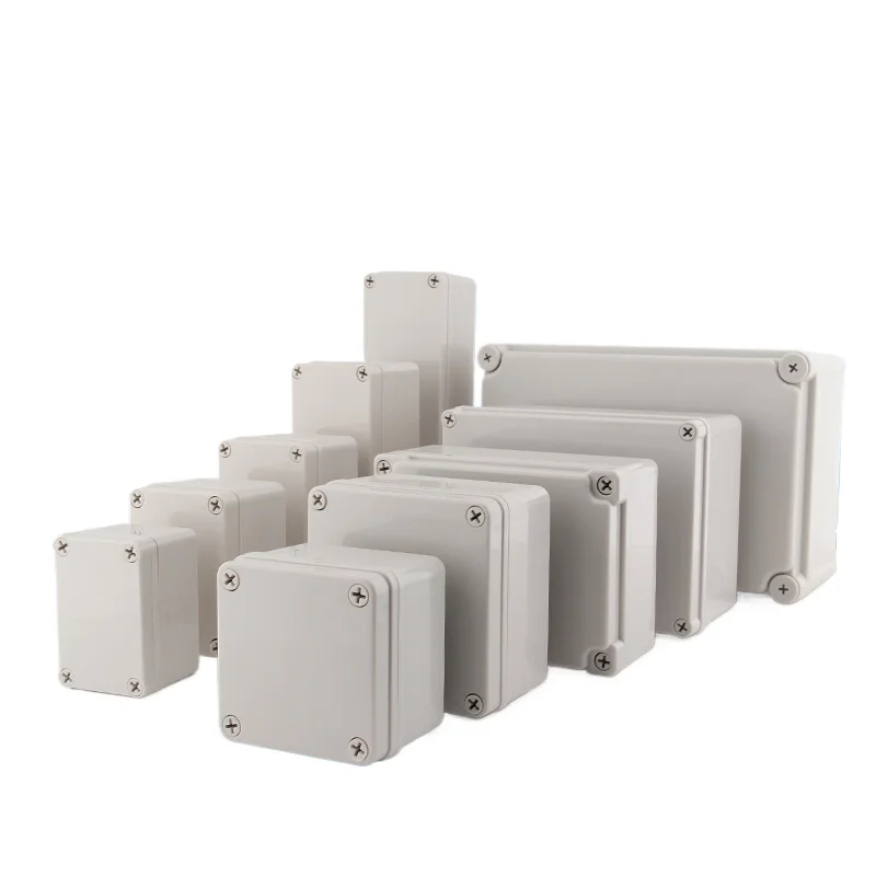 Waterproof junction box Open installation Outdoor rain belt housing monitoring plastic waterproof outdoor sealed AGF power box