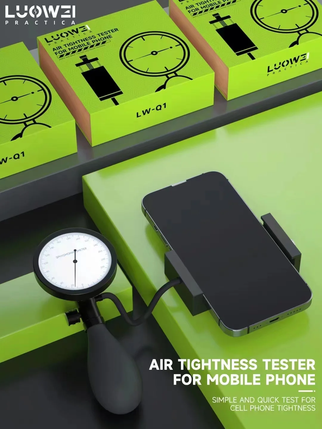 LUOWEI Air Tightness Tester For Mobile Phone/Mobile phone repair tools/Mobile Fix tools/mobile repair kits