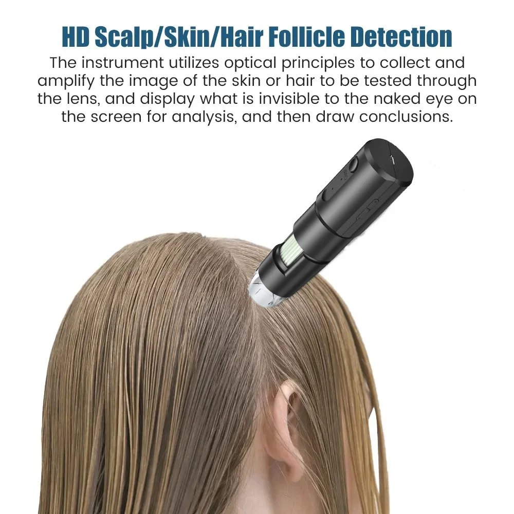USB Dermatoscope Skin Analyzer Machine Professional Aesthetic Equipment Microscope For Soldering Facial Analyzer Scalp Diagnosti