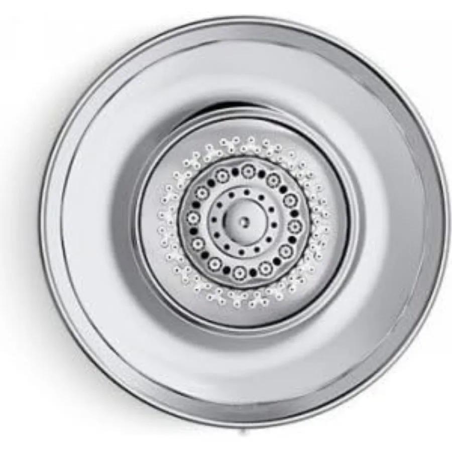 Wielofunkcyjna głowica prysznicowa K444BV Memoirs z żywym wykończeniem w kolorze szczotkowanego brązu do nowoczesnych łazienek oferuje regulowane ustawienia strumienia.