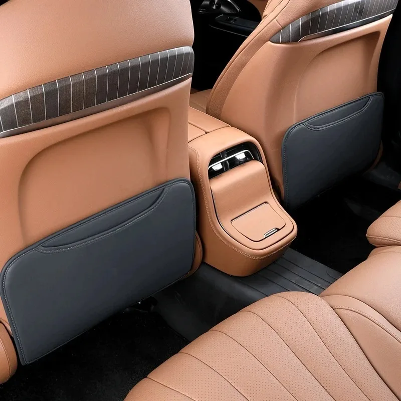 Auto Hinten Sitz Anti Kick Schutz Pad Für Mercedes Benz E Klasse W214 E260 E300 Innen Dekoration Änderung Zubehör – Detail 4