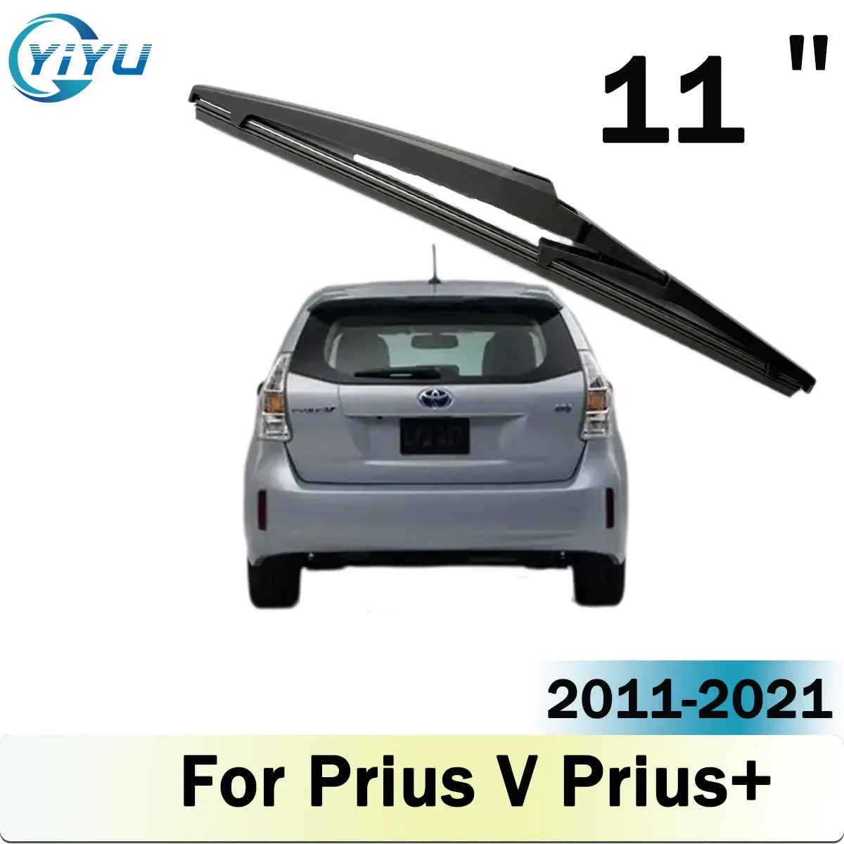 11" Car Windshield Windscreen Rear Wiper Blade For Toyota Prius V Prius+ 2011-2021  Rear Wiper Blade Car Accessories