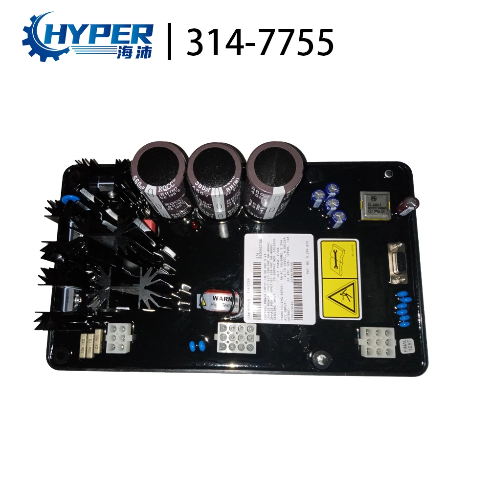 

314-7755 DVR Digital Voltage Regulating Board AVR 235-5725-03 Generator Set Excitation Stabilizer Board For CAT