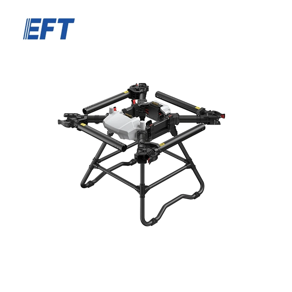 منصة طائرة بدون طيار EFT X2300 ذات الرفع الثقيل، إطار معدني ببطارية مزدوجة ثابتة للطيران #5