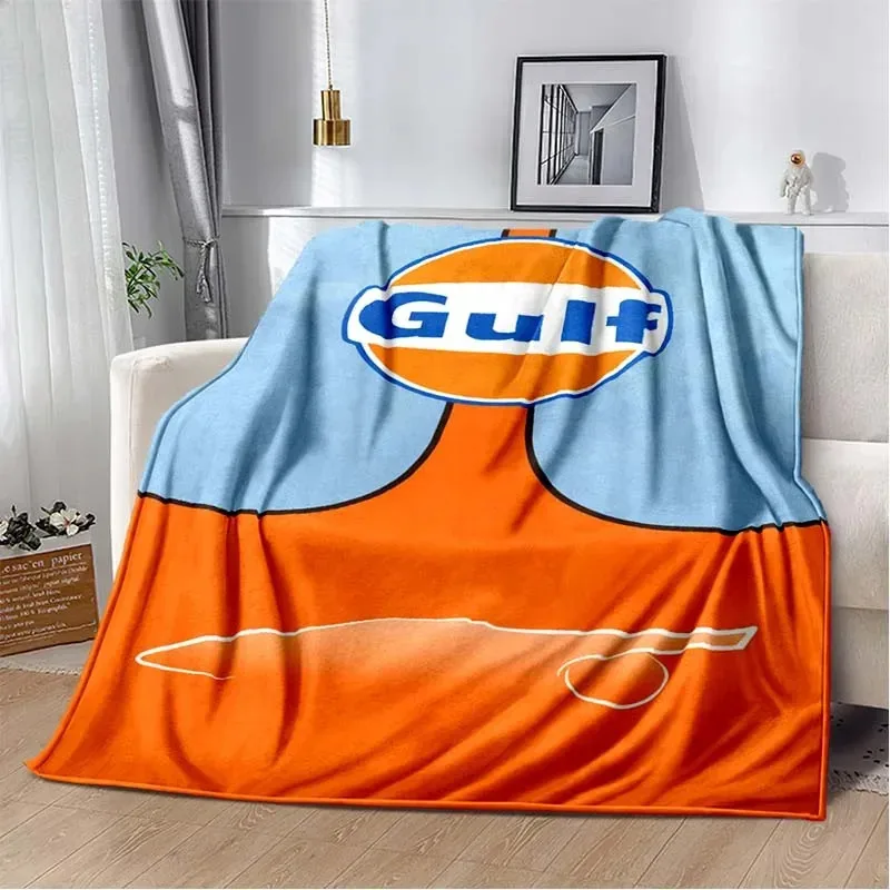 

SFG96Gulf Pattern Soft Throw Blanket Light Weight Flannel Blanket Suitable for Living Room/Bedroom Warm Blanket3Pn$