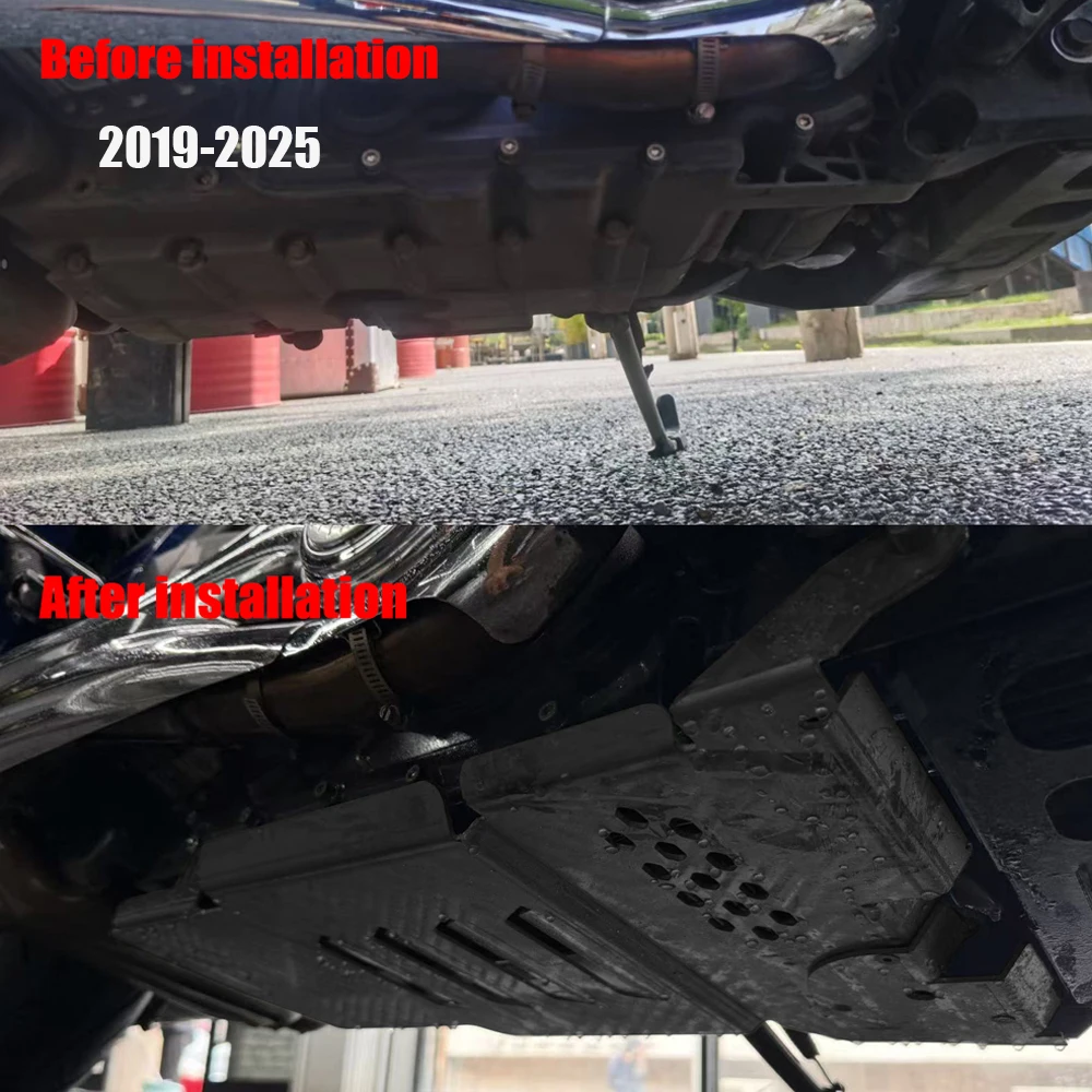 

Heavy Duty Engine Guard Cover Skid Plate 2019-2025 for Indian Challenger Pursuit Aluminum Alloy Motorcycle Bottom Protector