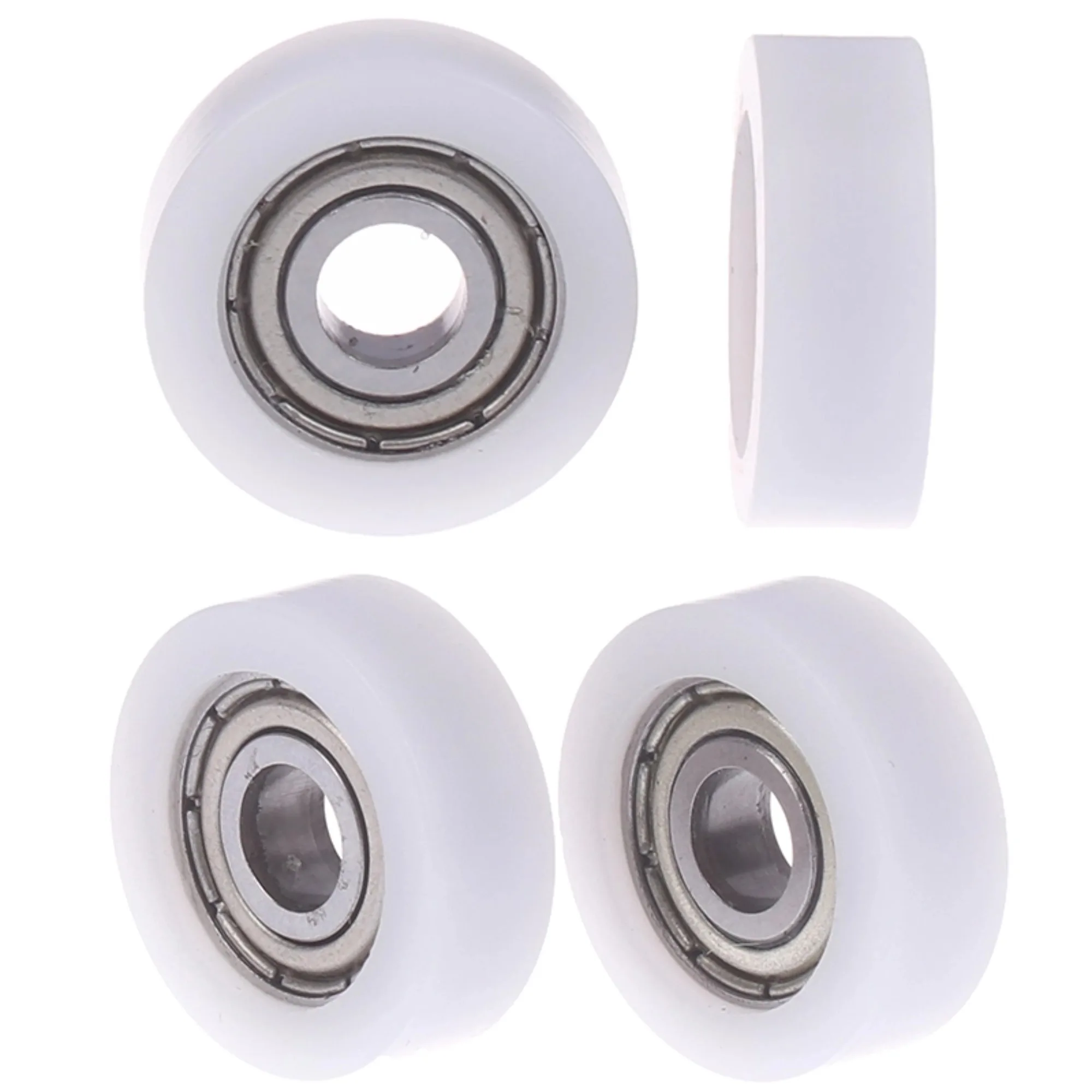 

5*17*6mm Nylon Plastic Roller Guide Wheel 695zz Bearing Wheel POM Drawer Window Door Pulley Roller Home Hardware Accessories
