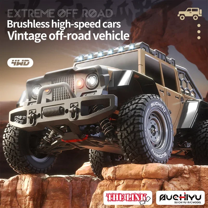 SCY  Wltoys 124016  1:16 4x4 Off Road Rc Car 4WD Brushless Remote Control Truck 70KM/H or 50km/h High Speed Drift Cars VsToys