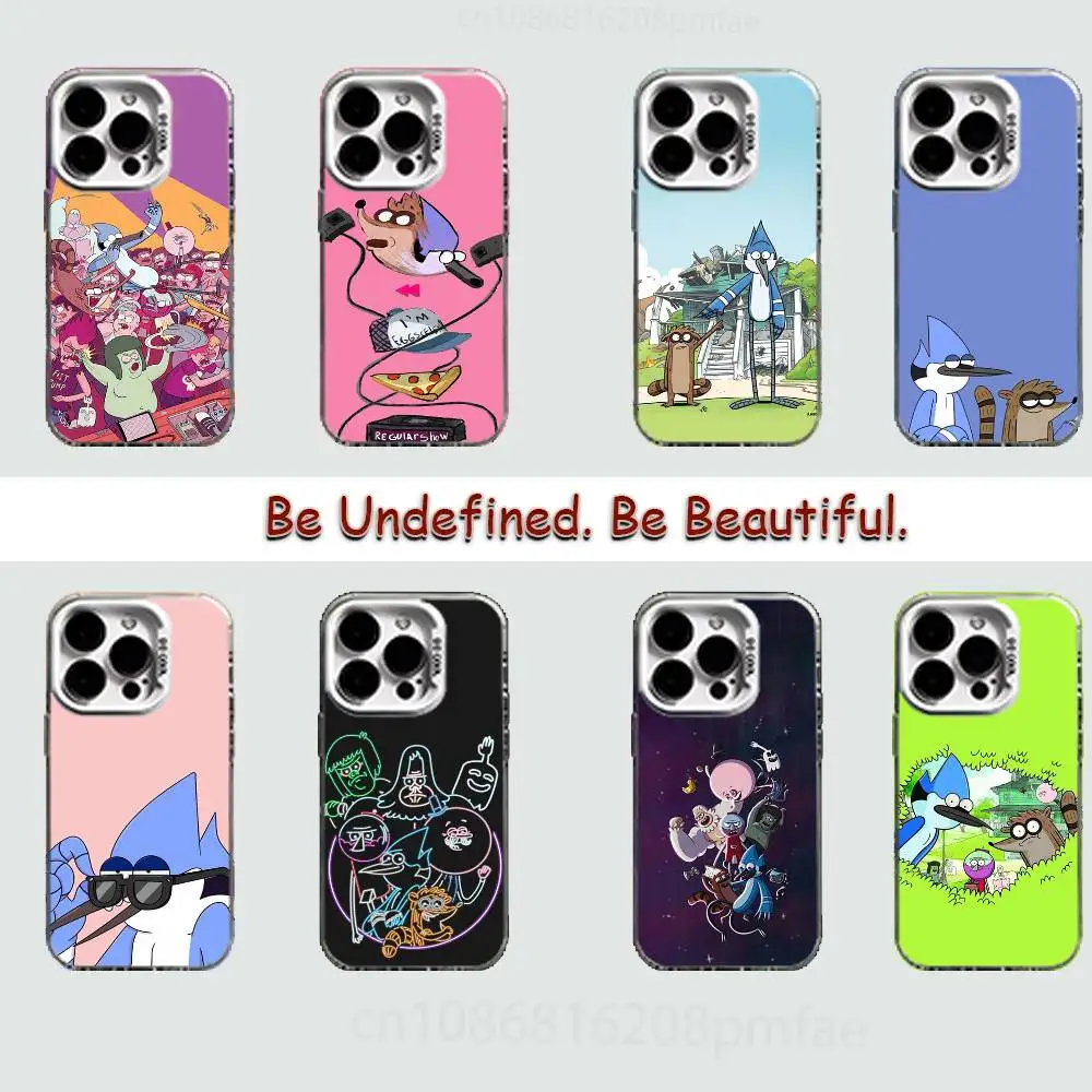 

R-RegularS Cute S-Show White Shockproof Phone Case For iPhone 17,16,15,14,13,12,11,Pro,XS,Max,Plus,Mini,SE