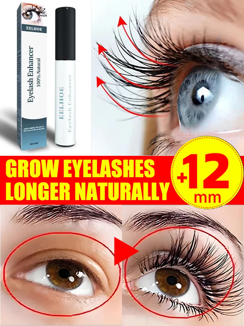 

Натуральная питательная сыворотка для ресниц для роста ресниц, густое удлинение ресниц