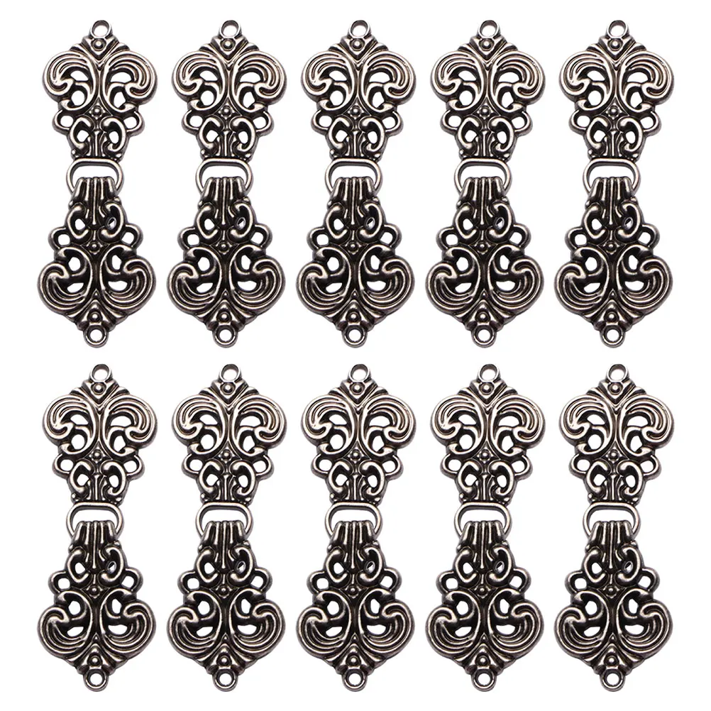 

Auspicious Buckle Retro Clothing Accessories Durable Alloy Clasp Fasteners Buttons Hooks For Cheongsam Cardigan