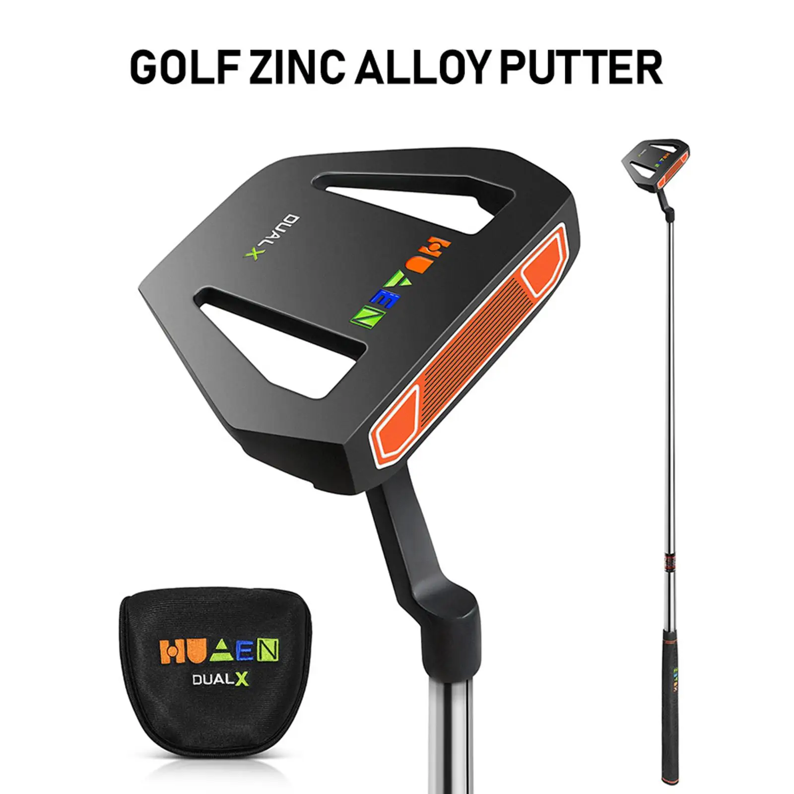 Golf Putter Right Handed Legal for Tournament Play for Women Men Putting Practice Golf Mallet Putter for Indoor Outdoor Lawn