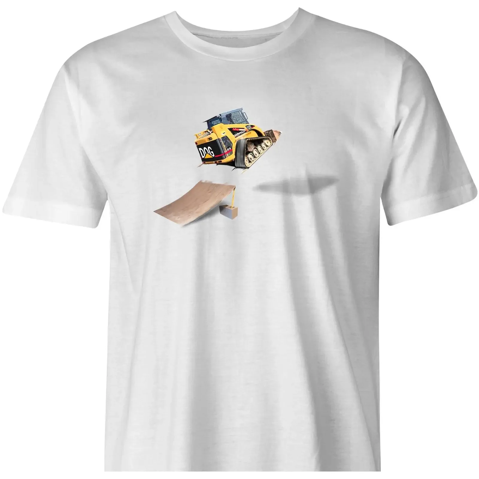 Funny Skid Steer Jumper T Shirt BigBadT Original Design vintage Washed Casual fashion Breathable Unisex Slightly Stylish