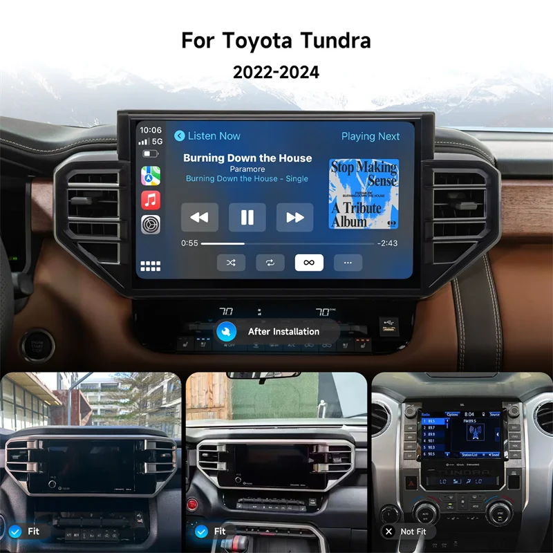 Dasaita for 2022-2024 Toyota Tundra Android 13 Car Stereo Wireless CarPlay 14