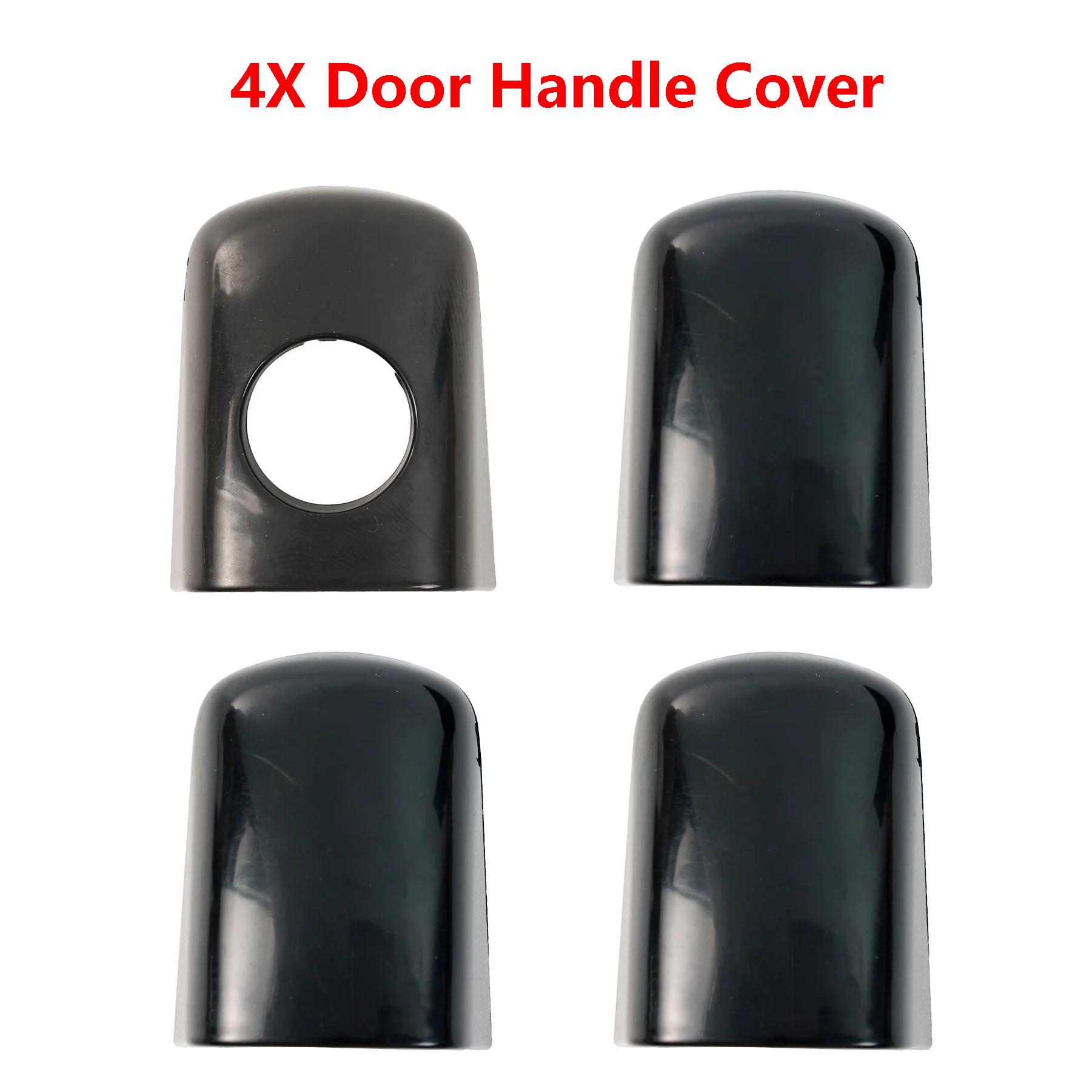 4Pcs Door Handle End Cover Cap Trim Set Front Rear For Peugeot 2008 207 208 308 Expert Partner Fiat Scudo 9101GG 9101JS 9101GE