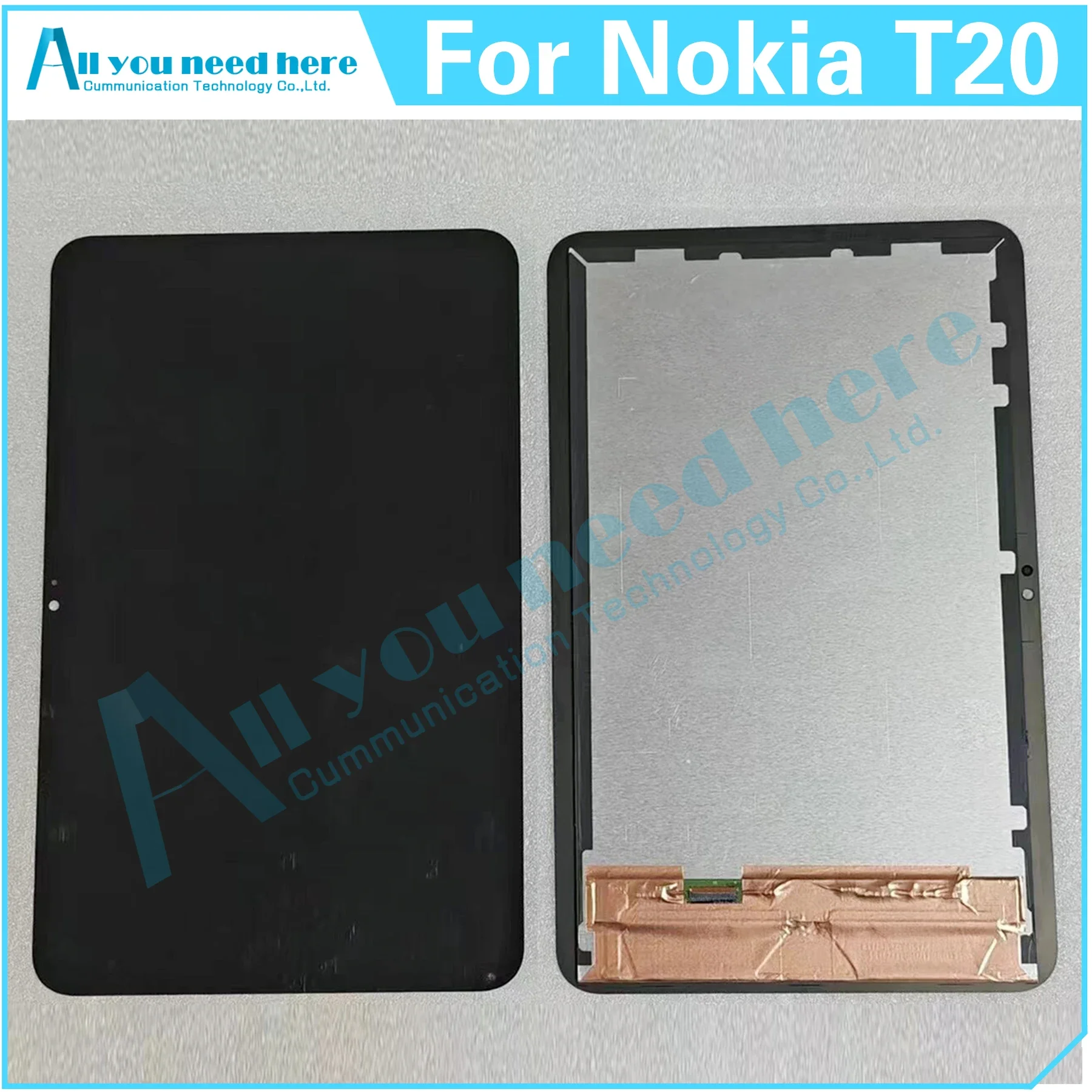 100% Test For Nokia T20 T21 TA-1495 TA-1397 TA-1394 TA-1392 LCD Display Touch Screen Digitizer Assembly Repair Parts Replacement