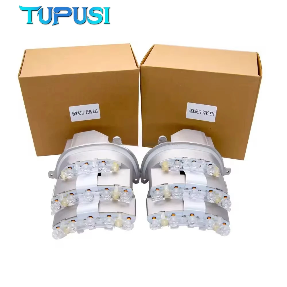 جديد 63127245813 63127245814 7245813 7245814 لسيارات BMW E90 E91 إدراج بدوره مصباح إشارة الوامض LED LCI يسار يمين #1