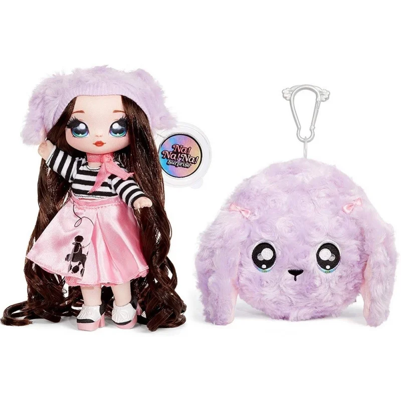 Na! Na! Na! Surprise 2 in 1 Fashion Doll and Plush PurseThird Generation Poodle  Girl Doll