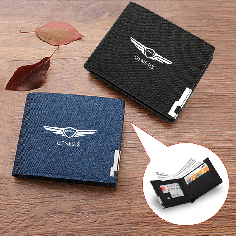 

Car Driver License Suede Leather Bag Auto Driving Documents Wallet For Genesis G80 GV70 GV80 GV60 G70 Essentia Neolun G90 GV90 X