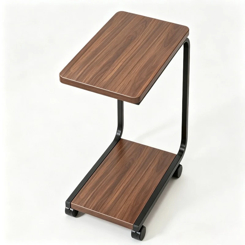 Mobile Computer Case Stand with Wheels, Desktop PC Tower Holder, Under Desk Storage Organizer Bracket for Computer Chassis
