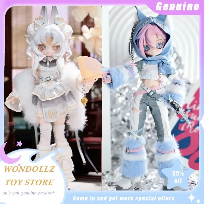 New 1/8 Bjd Code Name X Elite Agent Series Blind Box Anime Action Figure Desktop Ornament Trendy Toy Surprise Gift For Girls