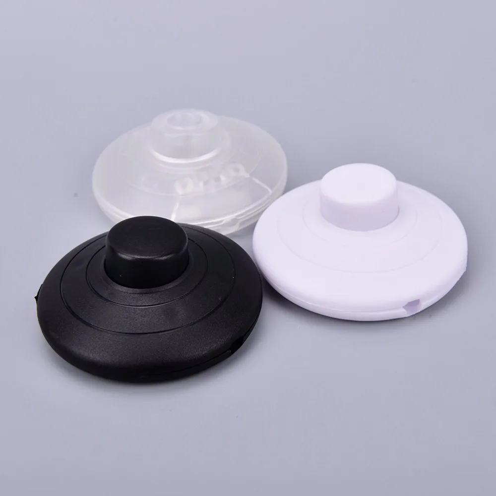 1 Uds gran oferta 317 interruptor para lámpara de pie encendido apagado medio pie redondo botón de Reinicio en línea 69*30*24,5mm
