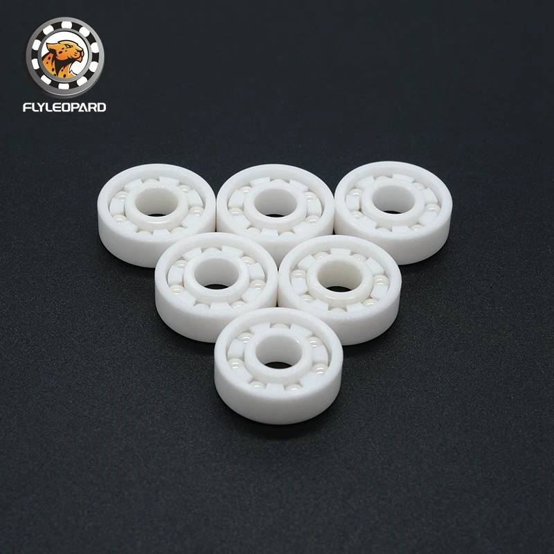 

608 CE Full Ceramic Bearing ZrO2 1PC 8*22*7 mm ABEC-9 608 WaterProof 608 Ceramic Ball Bearings Skate 608CE