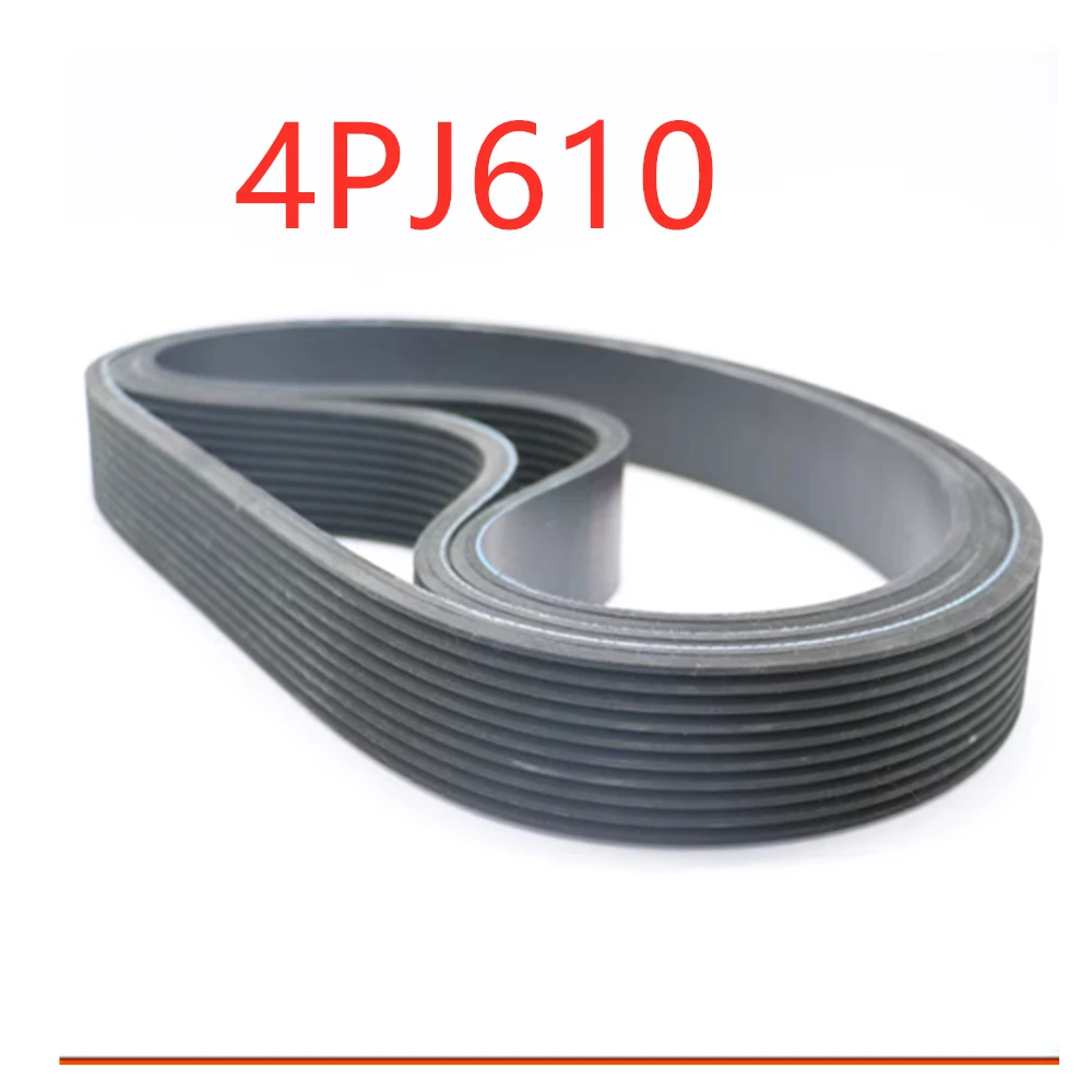 

4PJ610 Rubber Drive Belt, 4 Rib, 610mm Circumference, 9.7mm Width Compatible With Metabo / Electra Beckum Band Saw(7233190017)