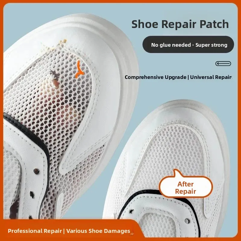 Self-adhesive Shoe Repair Patch for Hole And Tear in Sports Shoes Shoe  Restoration Mesh Surface Shoe Patch for Holes