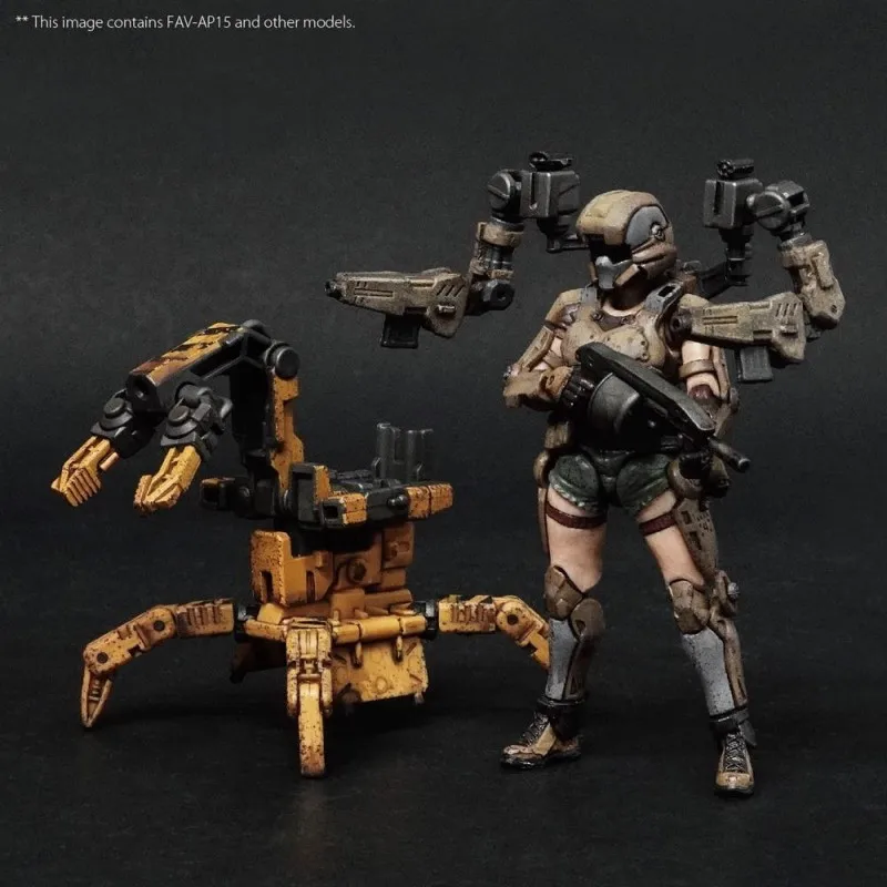 Acid Rain War 1/18 Scale Male Soldier FAV-AP14 FS-02 Model Base FAV-AP15Ruins Adventure Kit Accessory Kit