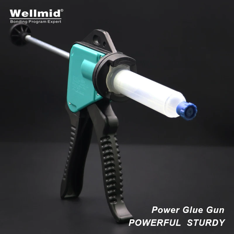 Manual Glue Gun 30CC 55CC Syringe Barrels Single Component 1K PU Epoxy Solder Paste Portable 3M ARALDITE Metal Powerful Glue Gun