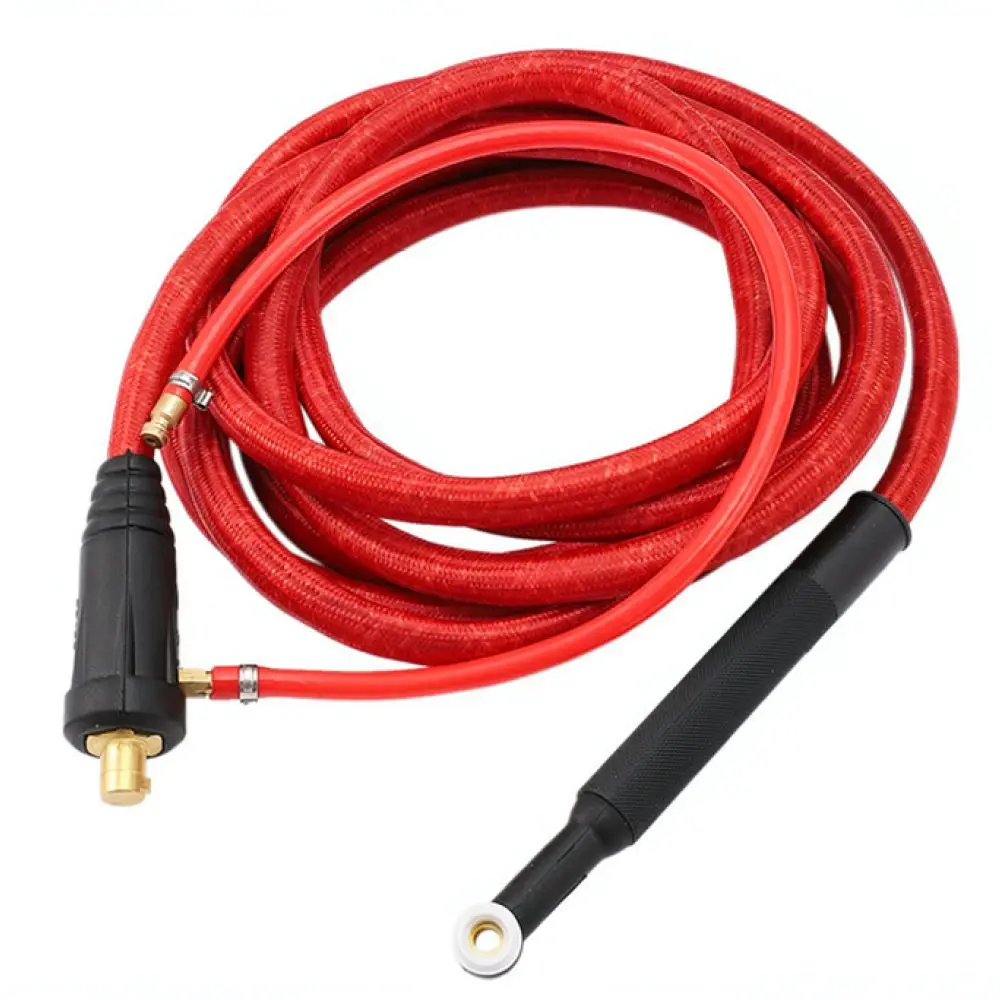WP9 TIG Welding Torch Air Cooled Red Flexible Cable 4M Fast Connector Industrial Sheet Metal Fabrication Welding Tool