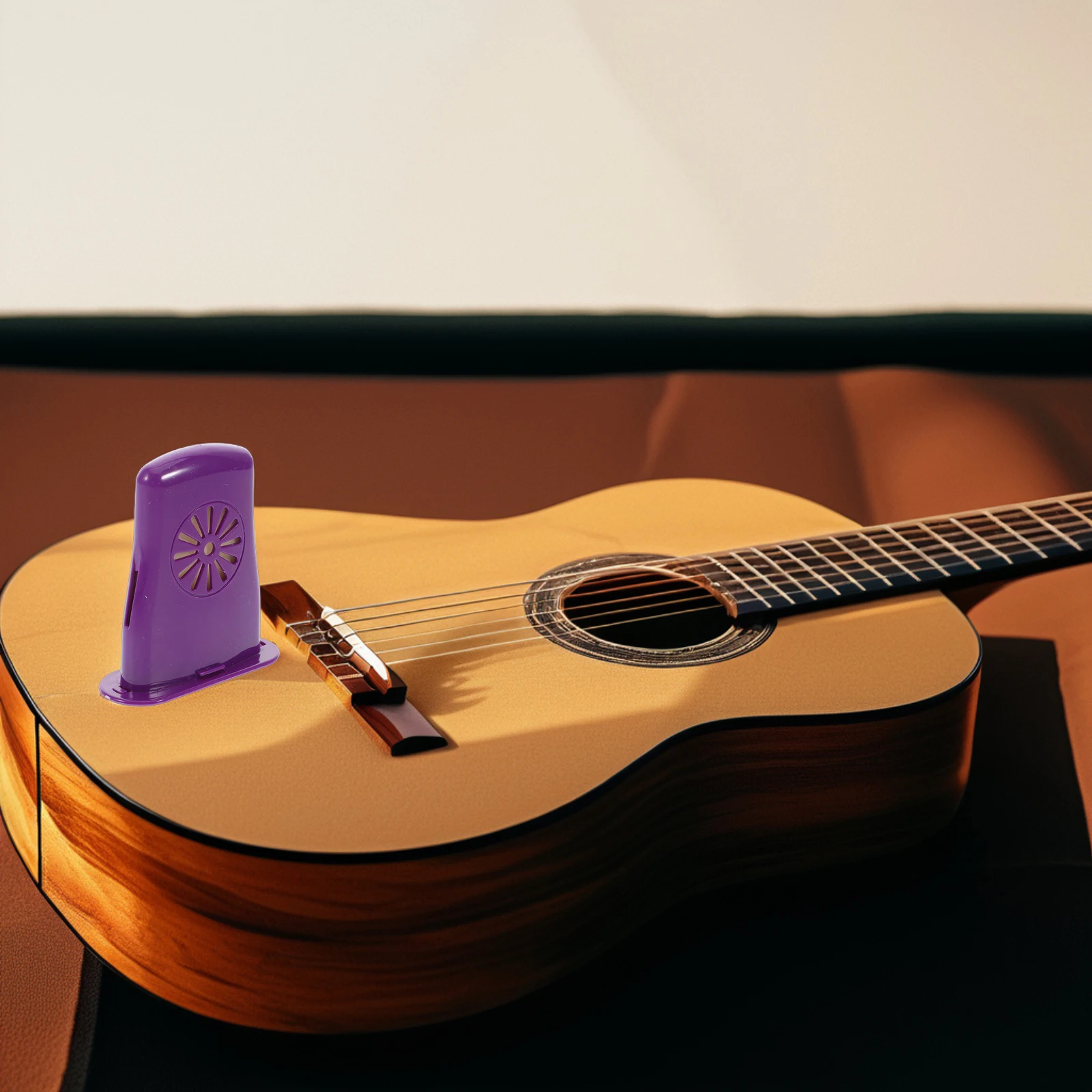 

Universal Guitar Humidifier Sound Hole Cover Effective Moisture Control Stylish Design Quick Installation Protects Wood