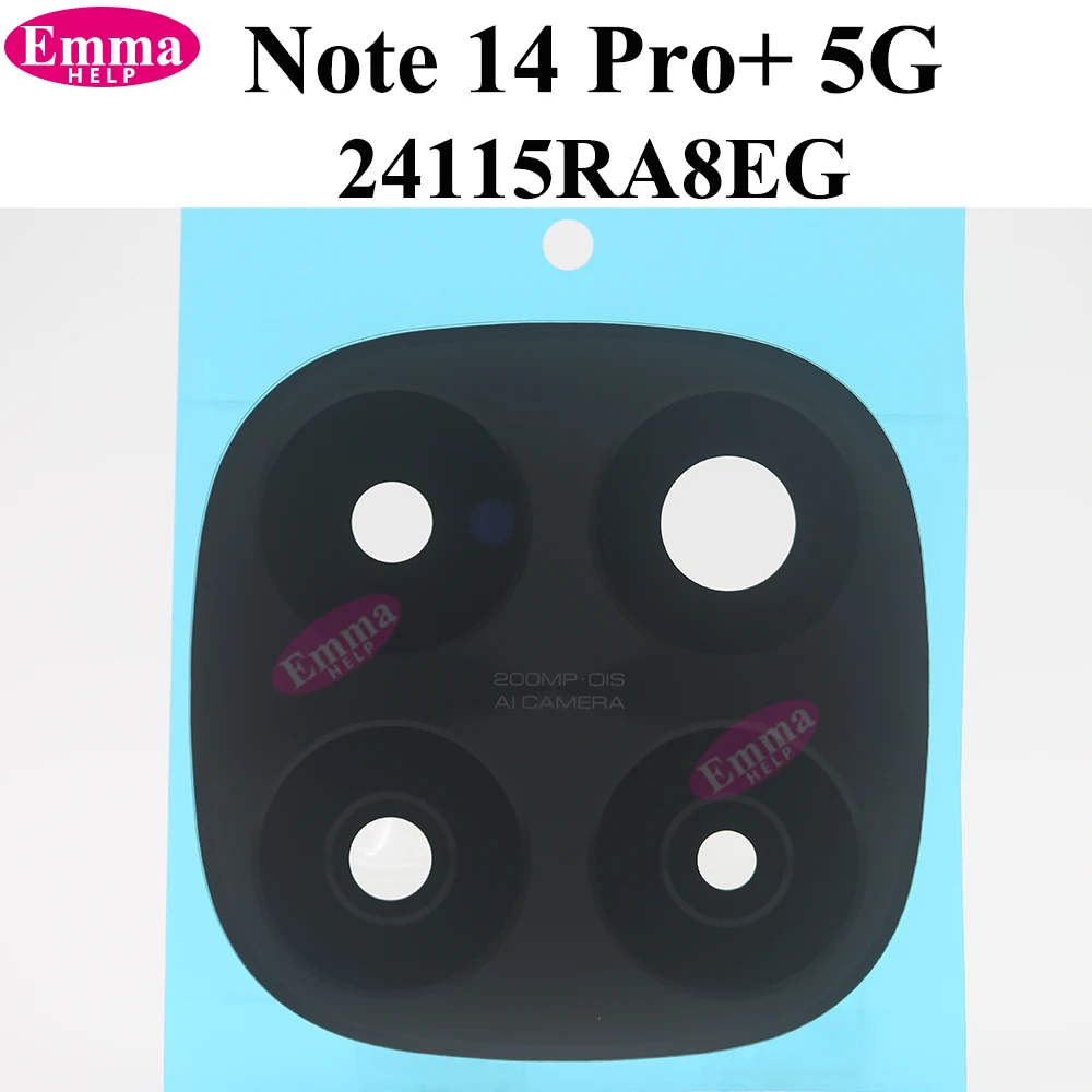 Back Camera Lens For Redmi Note 14 Pro Plus 5G 24115RA8EG Rear Camera Glass Cover Replacement  For Xiaomi Note 14 Pro+ Repair