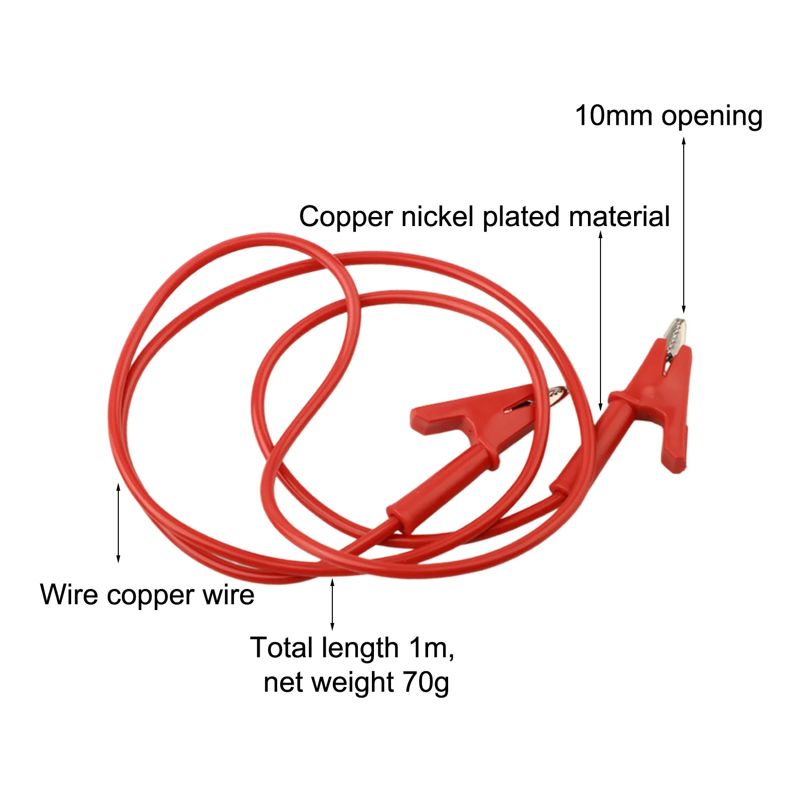 Remote Spaces Crocodile Clips Test Leads Moderate To Low Current Tests For Automotive Accessories Accidental Shorting