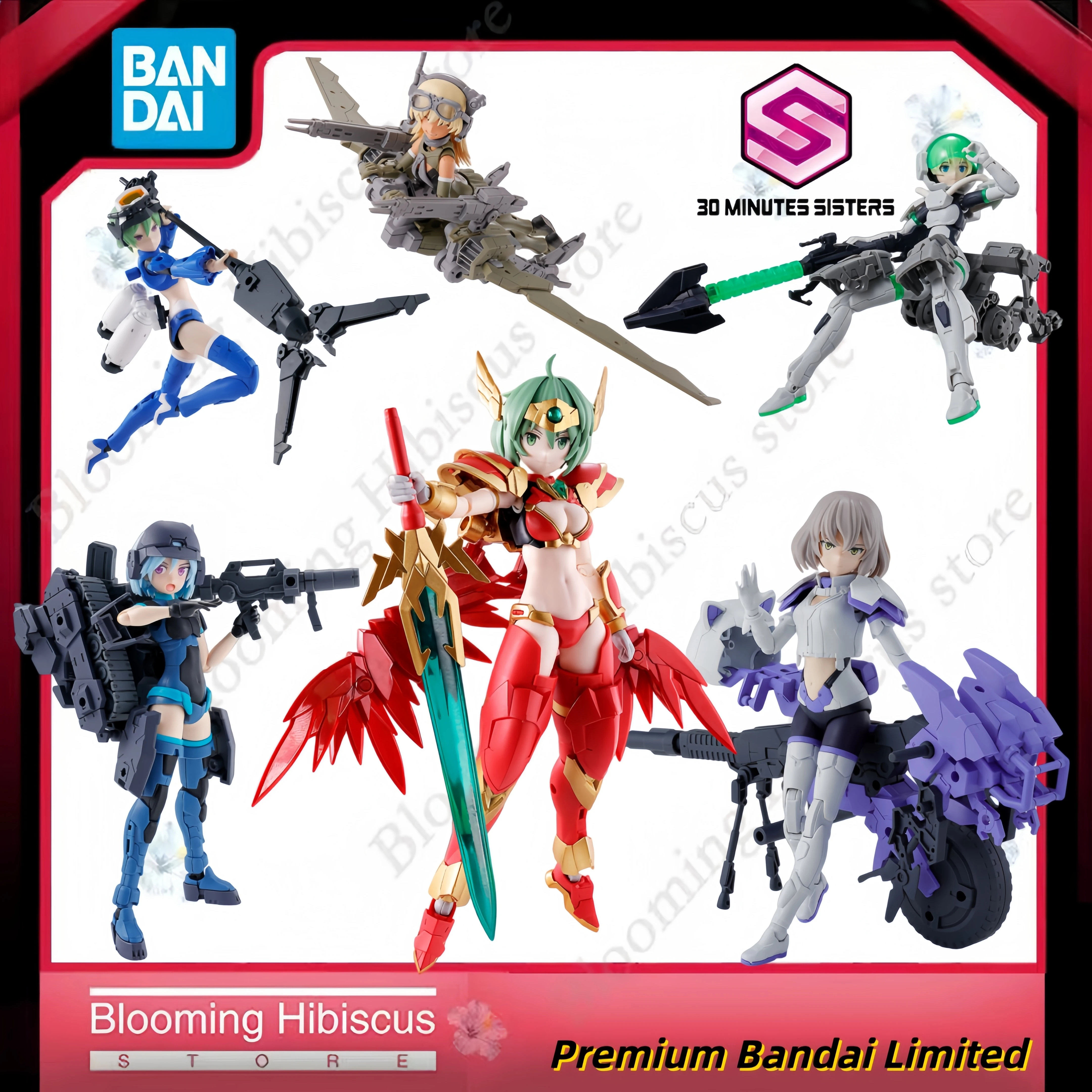 Model Kit Bandai 30 - Bandai 30MS 30 Minutes Sisters PB