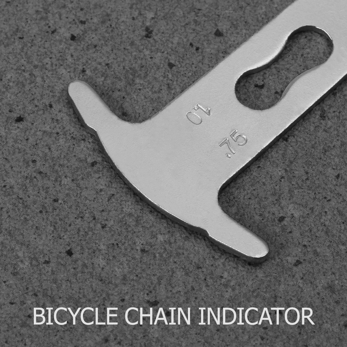 

Bike Chain Wear Indicator Mini Size Portable Tool for Chain Measurement Durable Repair Checker Portable Bike Tool