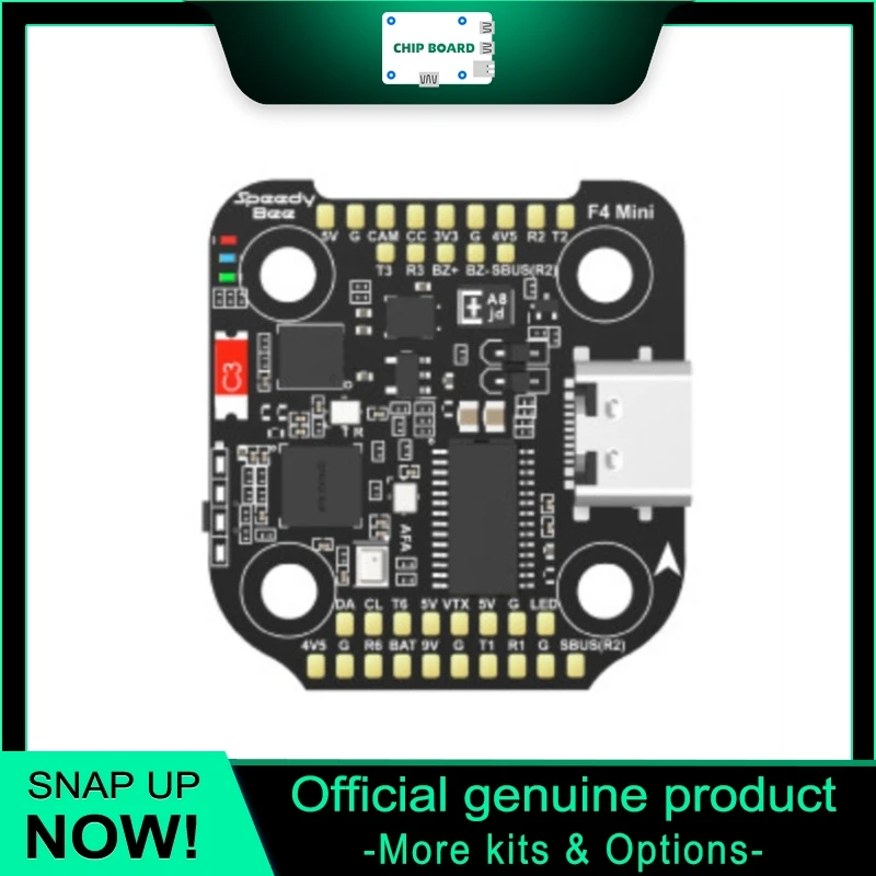 speedybee-f405-mini-bls-35a-stack-20x20-fc-esc-unit-lightweight-and-compact-for-fpv-racing-drones