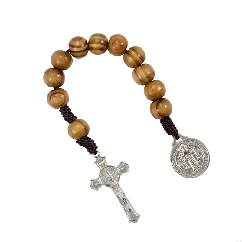 Natural Crosses Prayer Beads Handcrafted For Spiritual Reflection And Worship